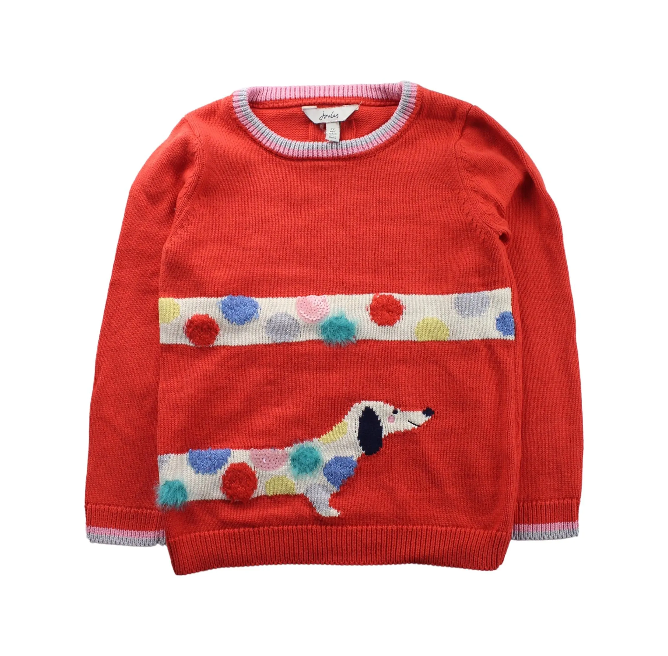 Joules Knit Sweater 7Y