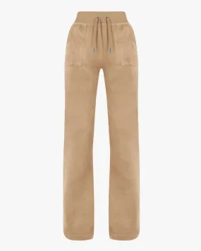 Juicy Couture Del Ray Classic Velour Pants Nomad