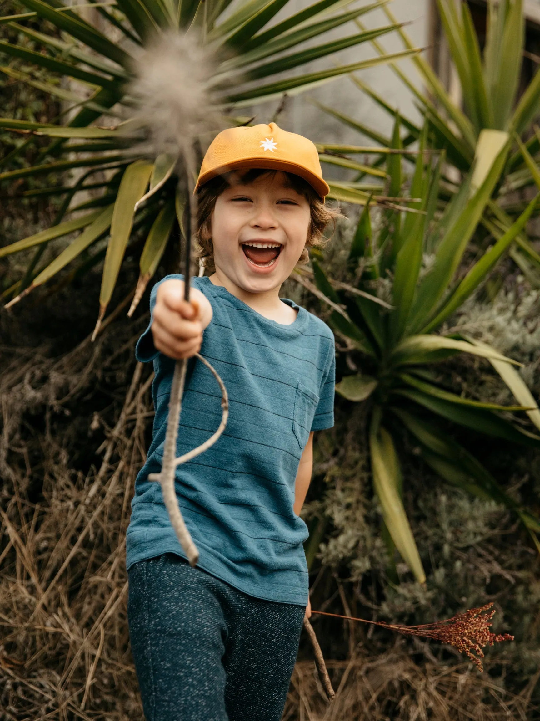 Kids Stripe Pocket Tee