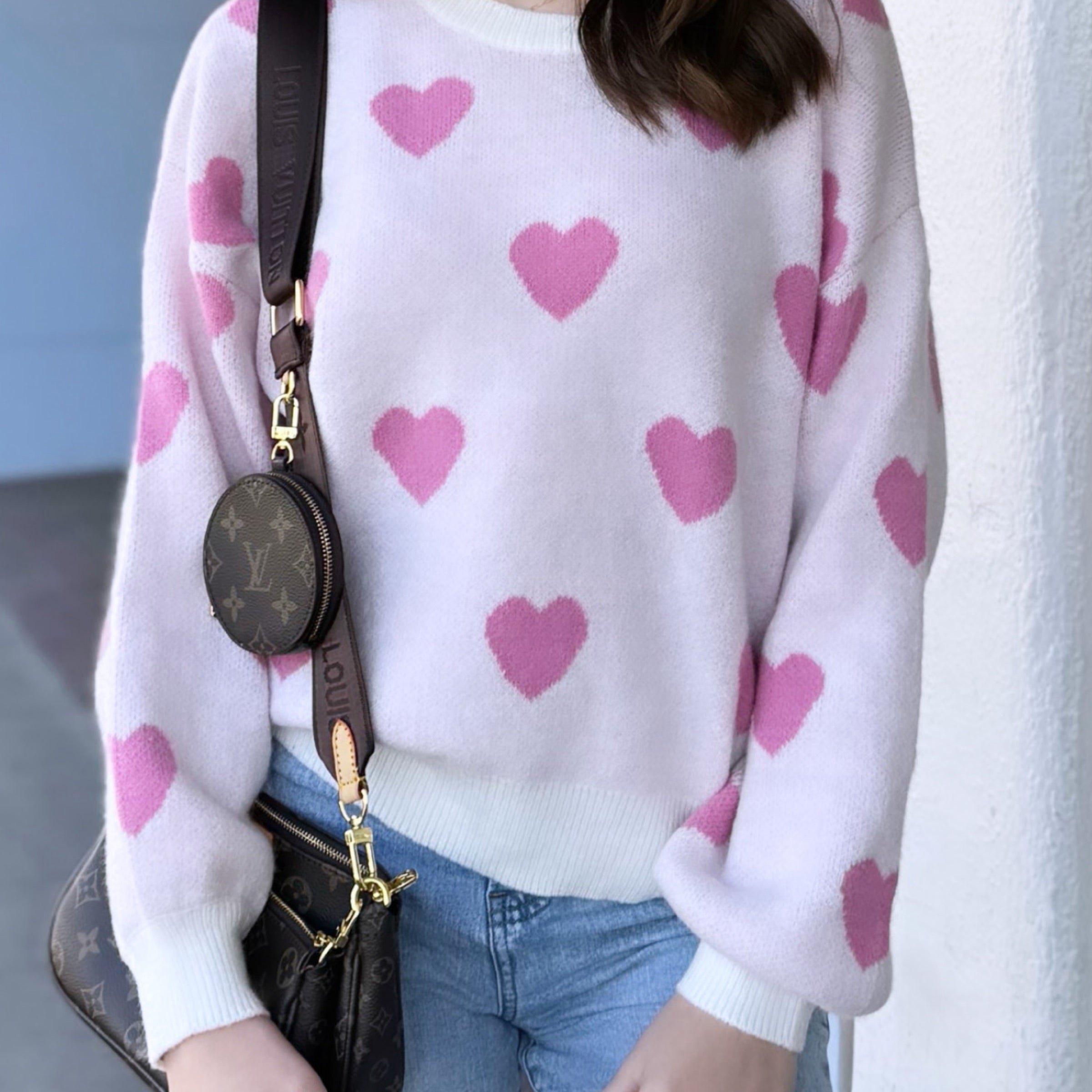 Kiss Me Heart Sweater