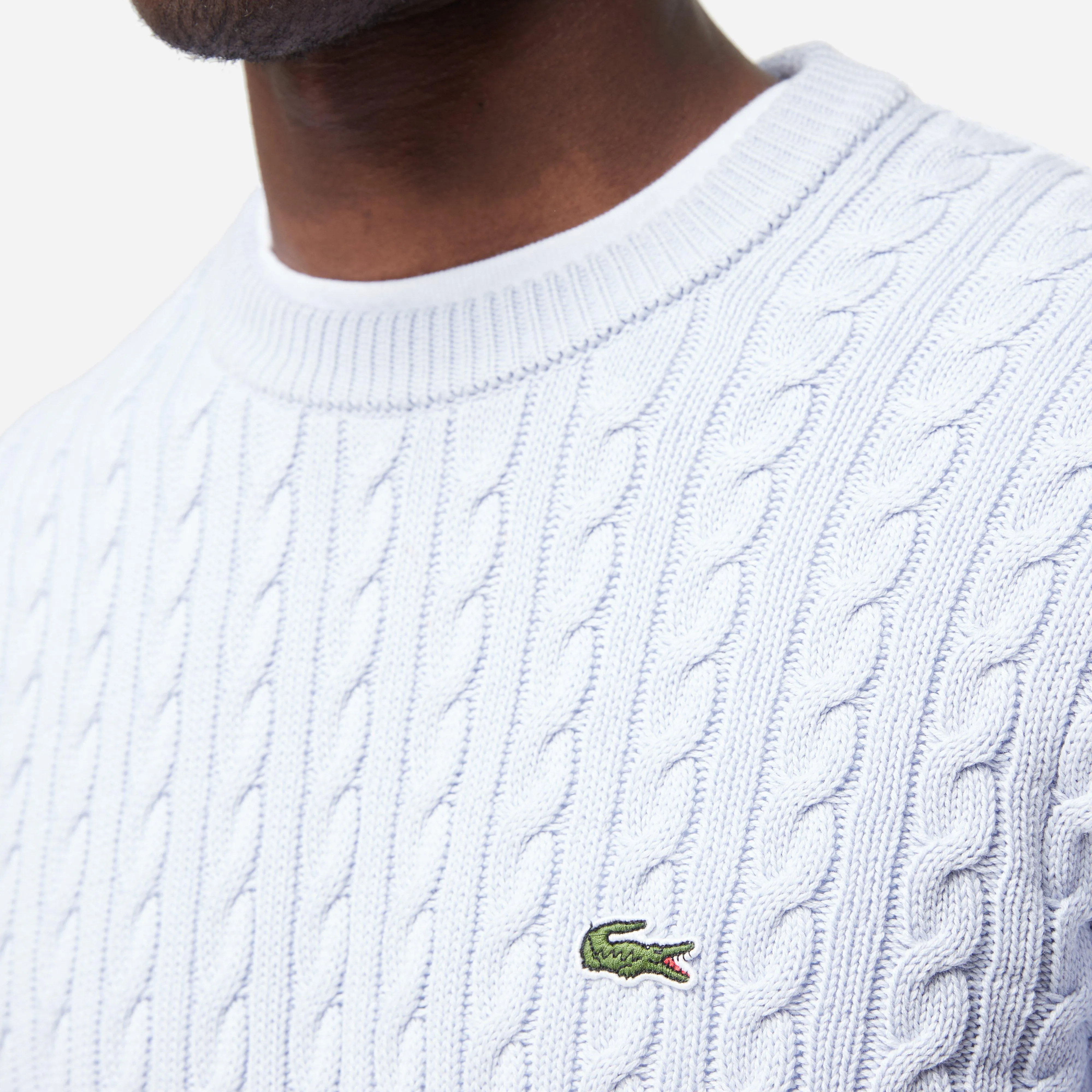 Lacoste Cable Knit Sweater