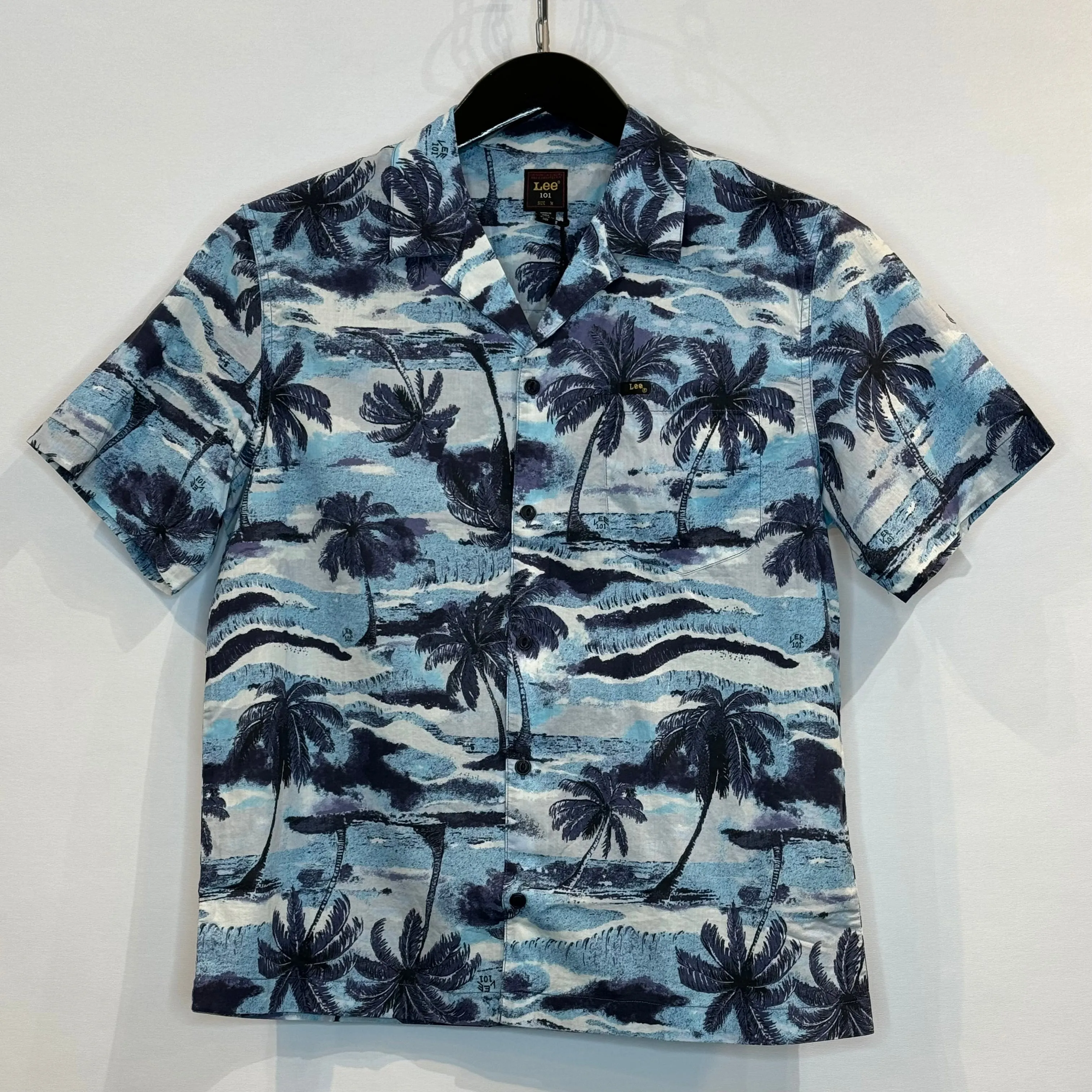 Lee 101 - Shirt Camp Shirt Drama Blue