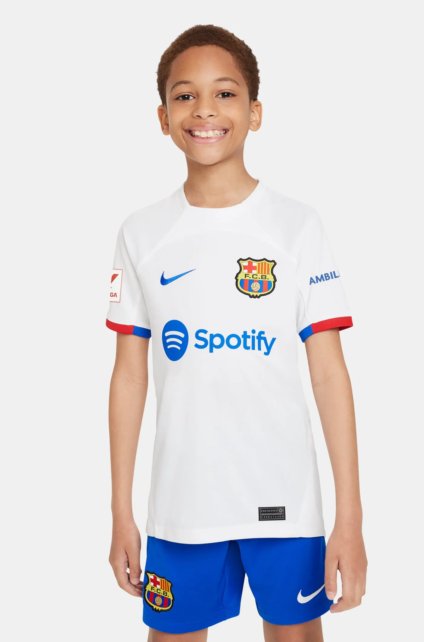 LFP  FC Barcelona away shirt 23/24 - Junior  - CUBARS