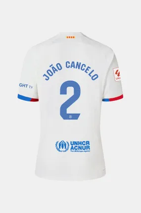 LFP FC Barcelona away shirt 23/24 Player’s Edition  - JOO CANCELO