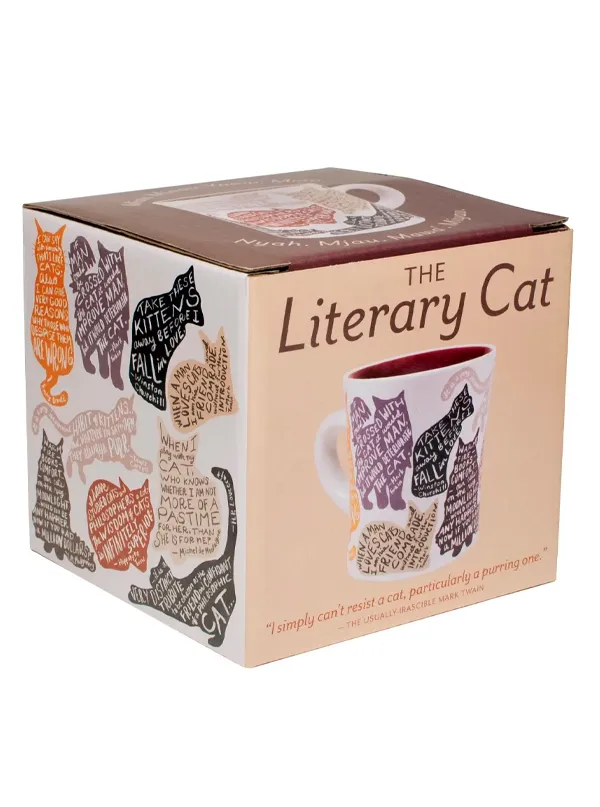 Literature Cat Quotes Mug