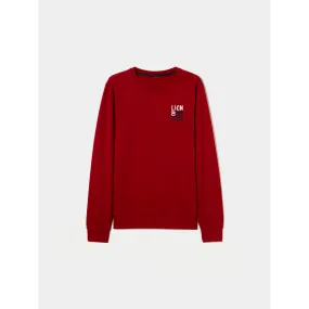 Logo cotton sweater