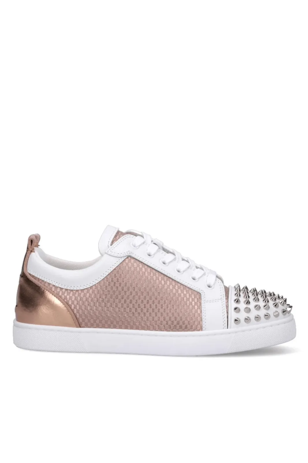 Louboutin Sneakers Leather White/Bronze