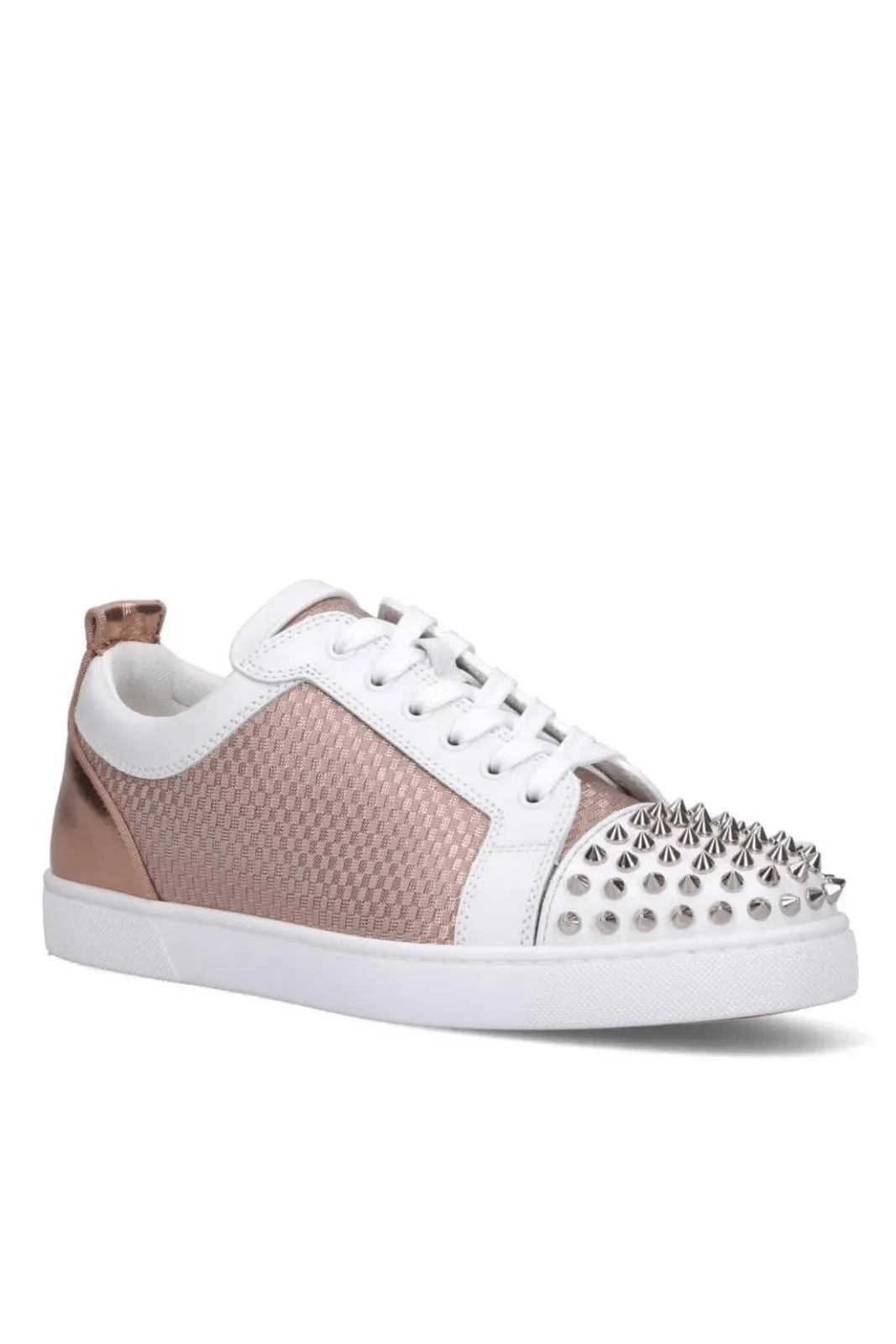 Louboutin Sneakers Leather White/Bronze