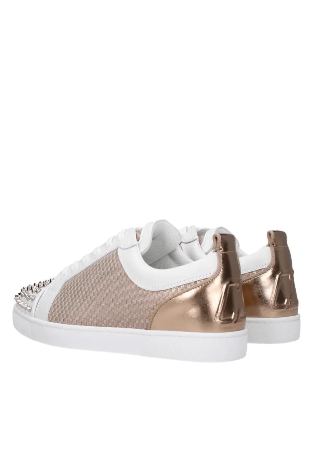 Louboutin Sneakers Leather White/Bronze