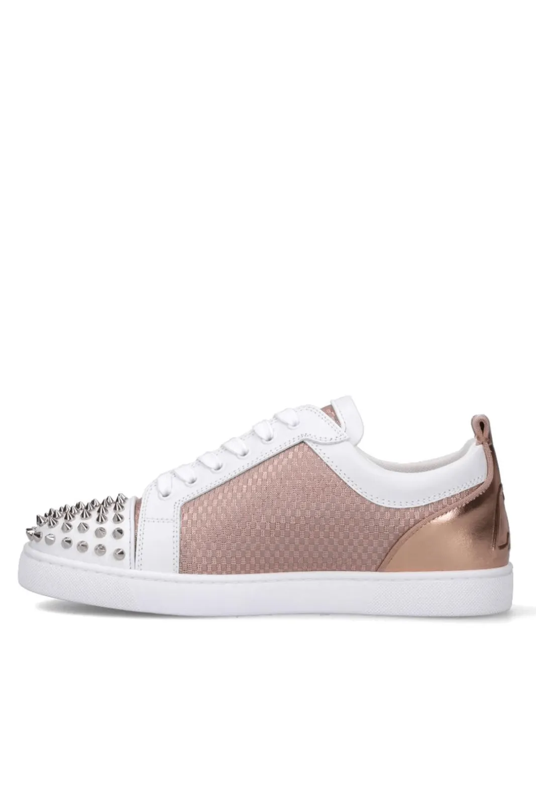 Louboutin Sneakers Leather White/Bronze