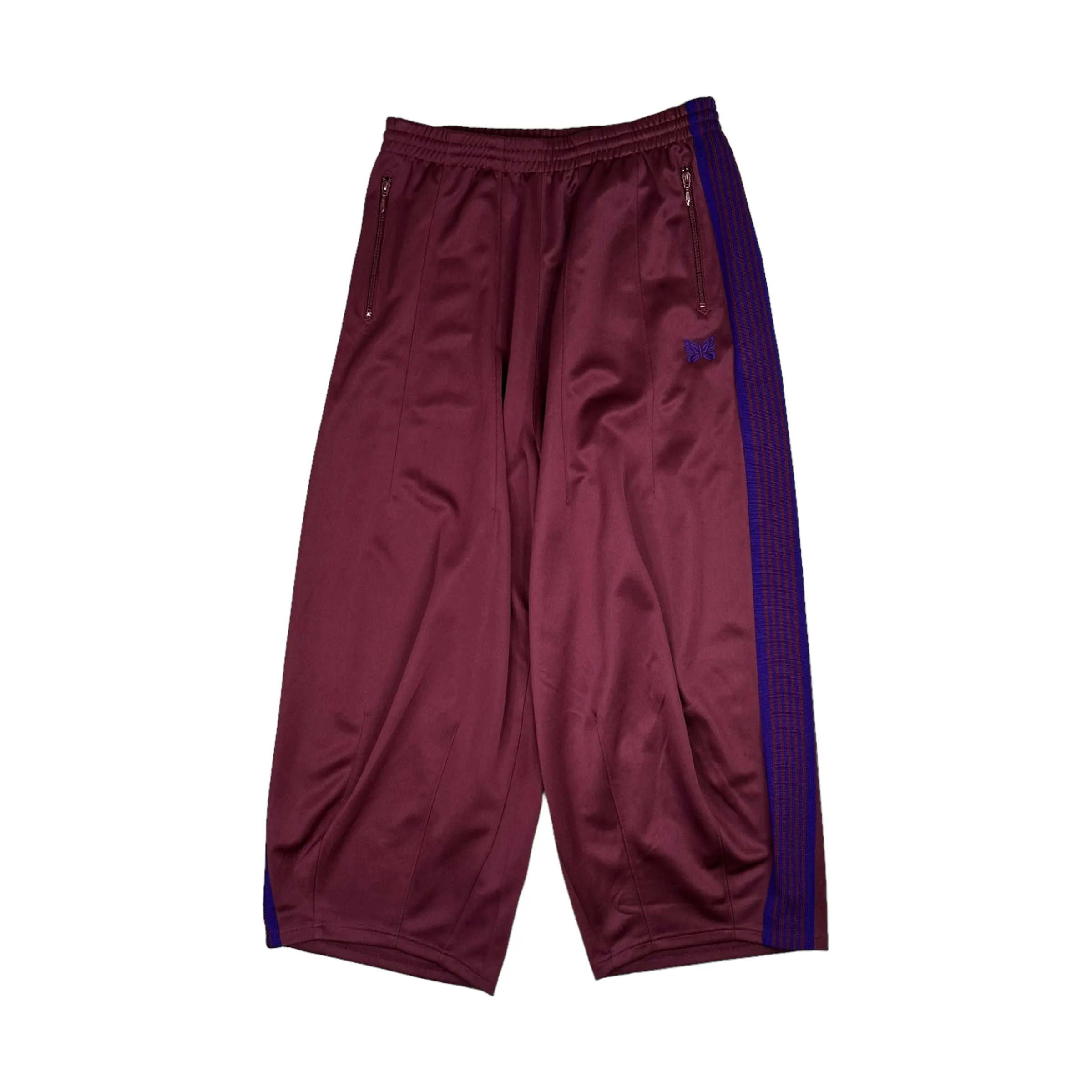 (M) NEEDLES AW23 WINE H.D TRACK PANTS