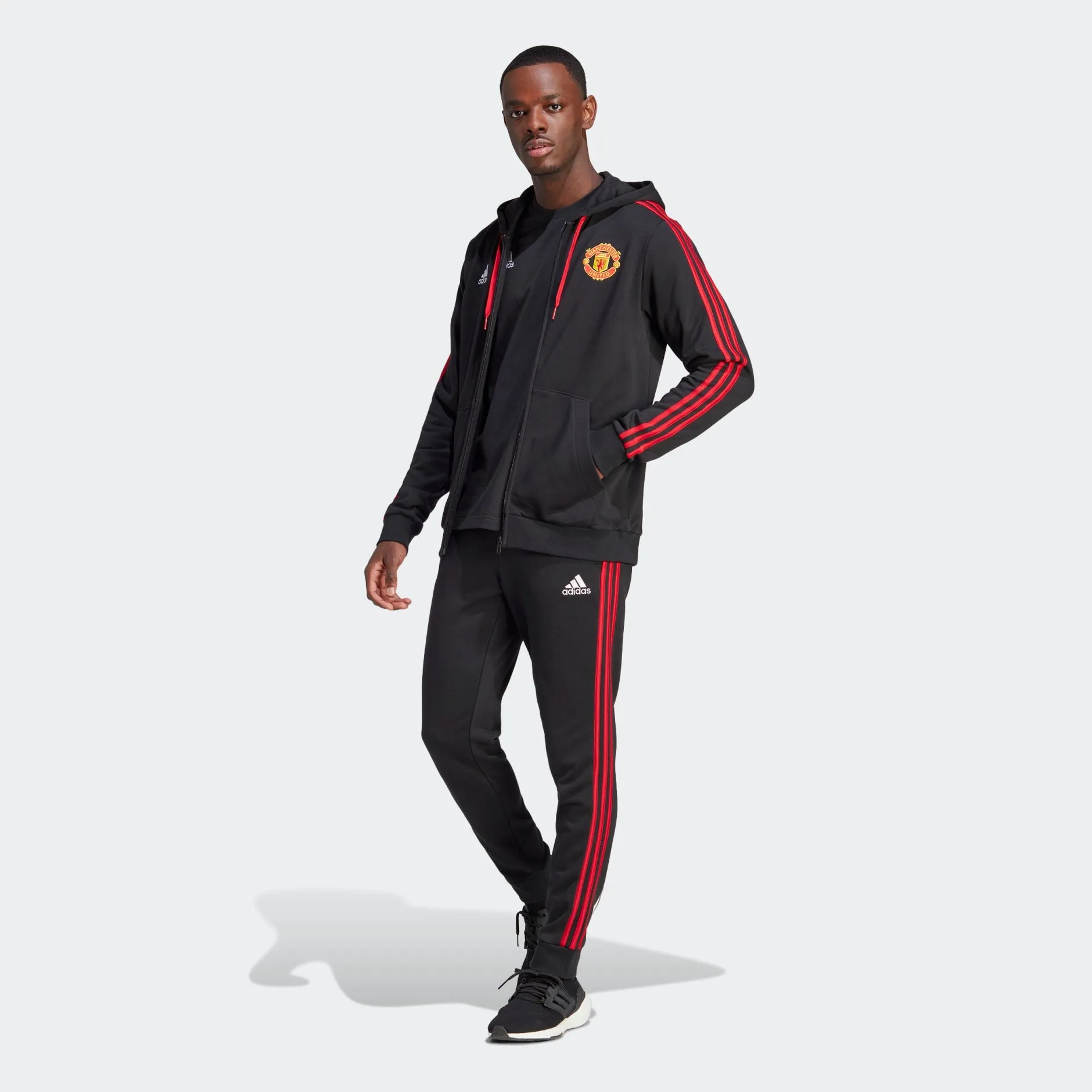 MANCHESTER UNITED DNA FULL-ZIP HOODIE