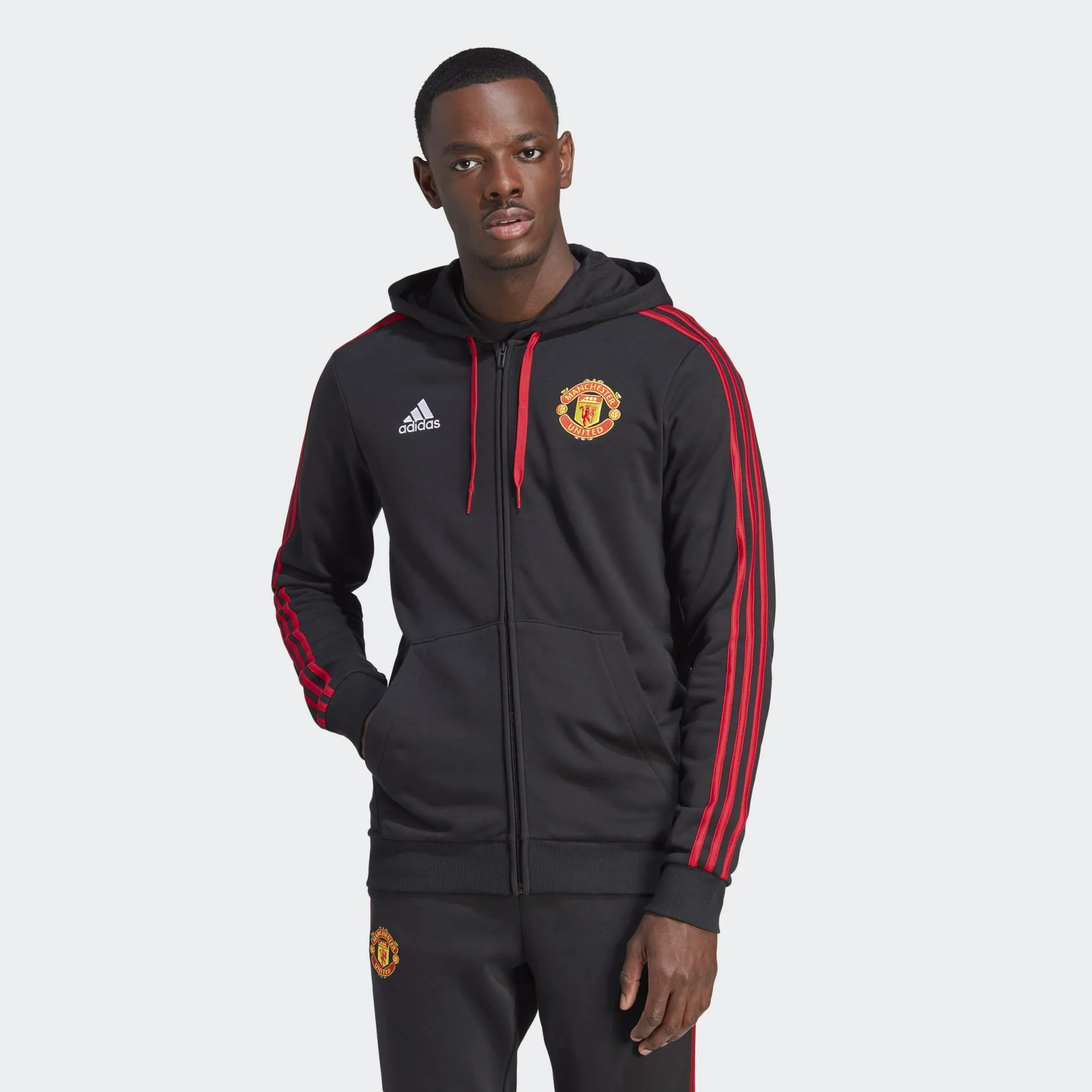 MANCHESTER UNITED DNA FULL-ZIP HOODIE