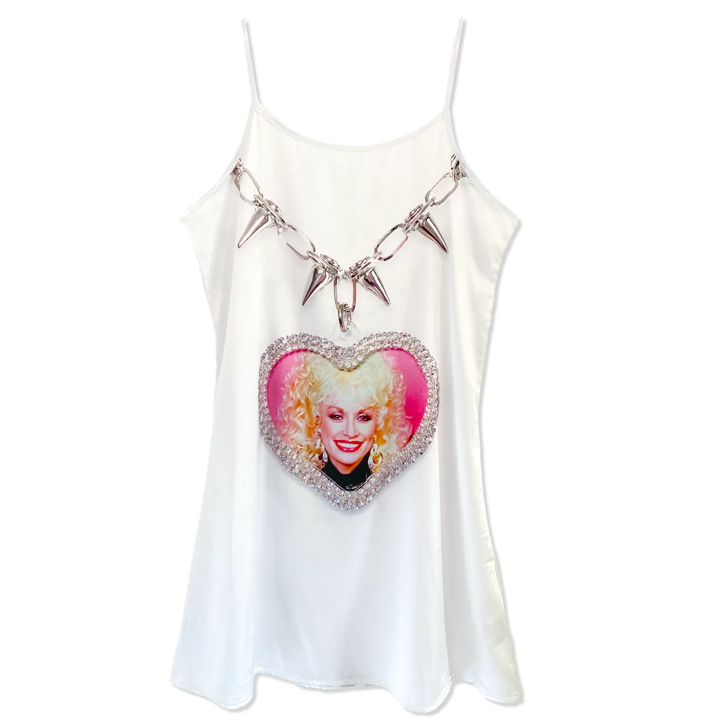 MEDIUM - DOLLY PARTON SLIP DRESS