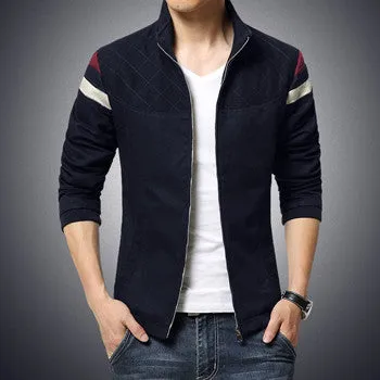 Men Jackets Men Outerwear College Sportswear Men Zipper Jackets Slim Warm Overcoat Plus Size Coats Hombre SM6