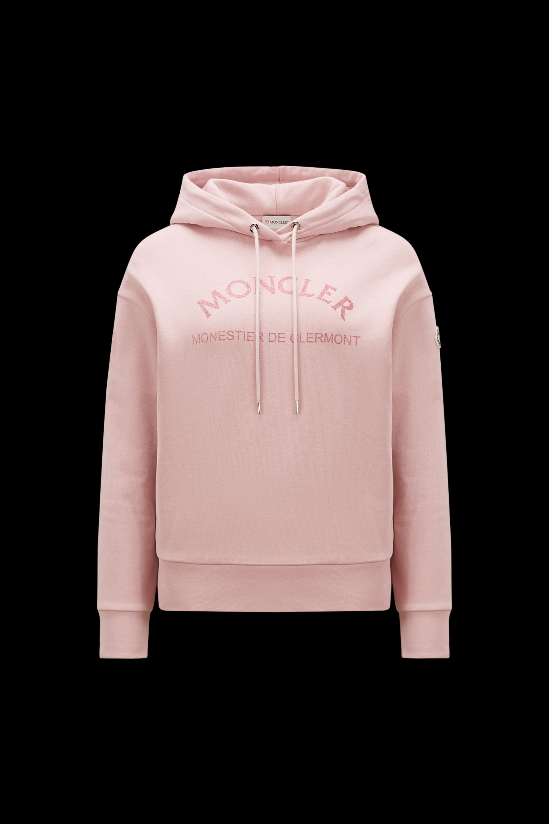 MONCLER  |Glitter Logo Hoodie