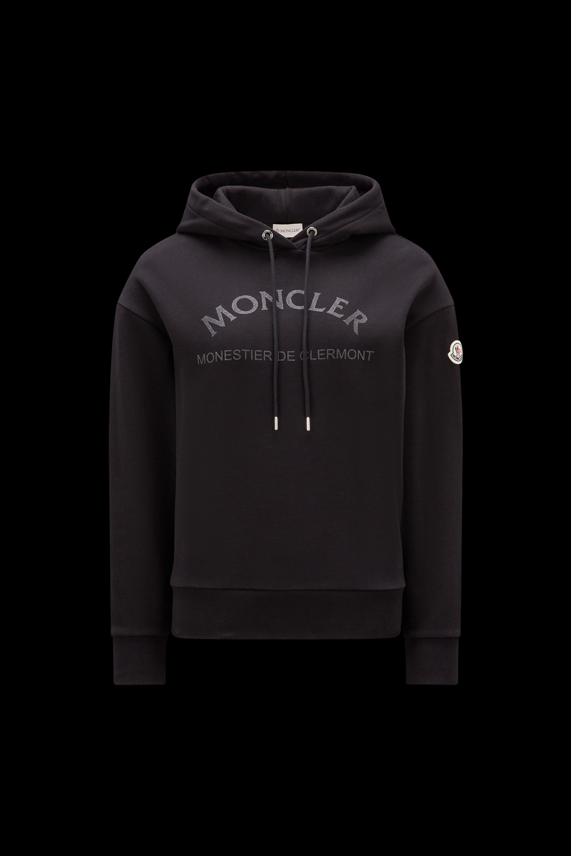 MONCLER  |Glitter Logo Hoodie