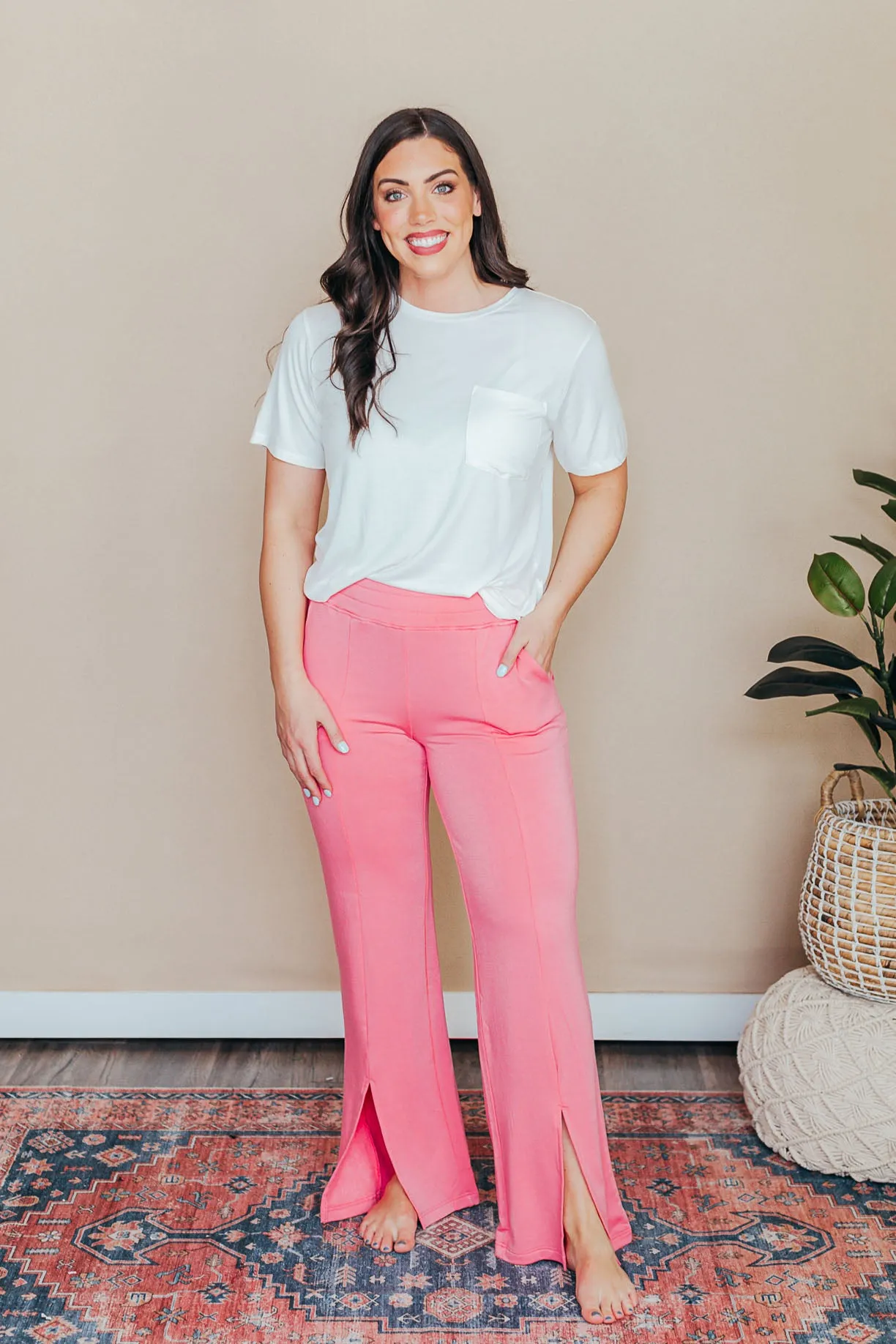 Mono B Wide Leg Pants - 3 Colors