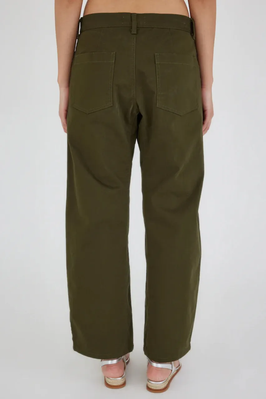 Moussy Harpeth Gusset Cargo Pants, Khaki