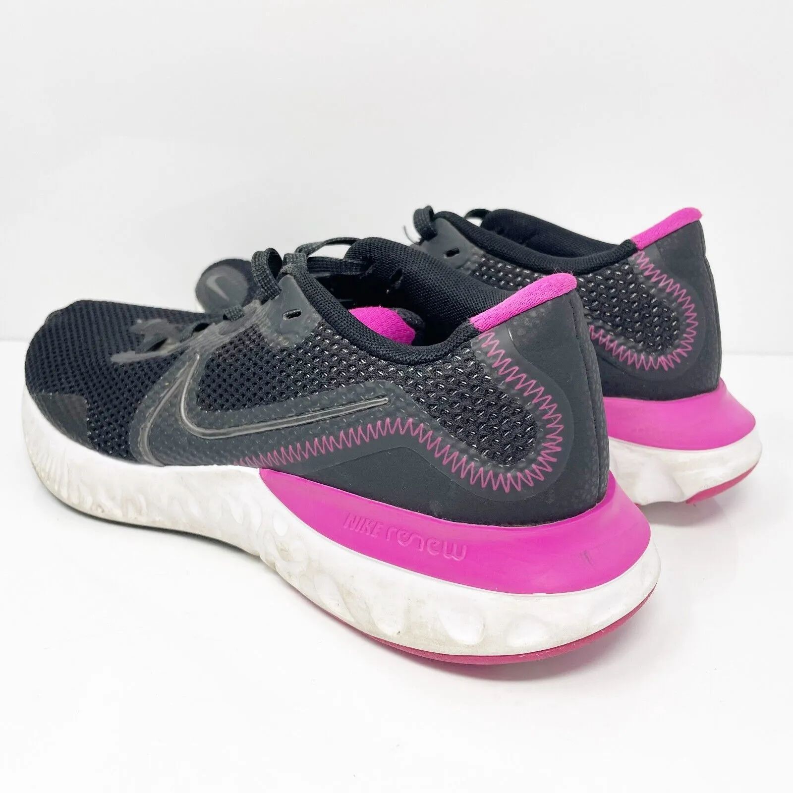 Nike Womens Renew Run CK6360-004 Black Running Shoes Sneakers Size 9