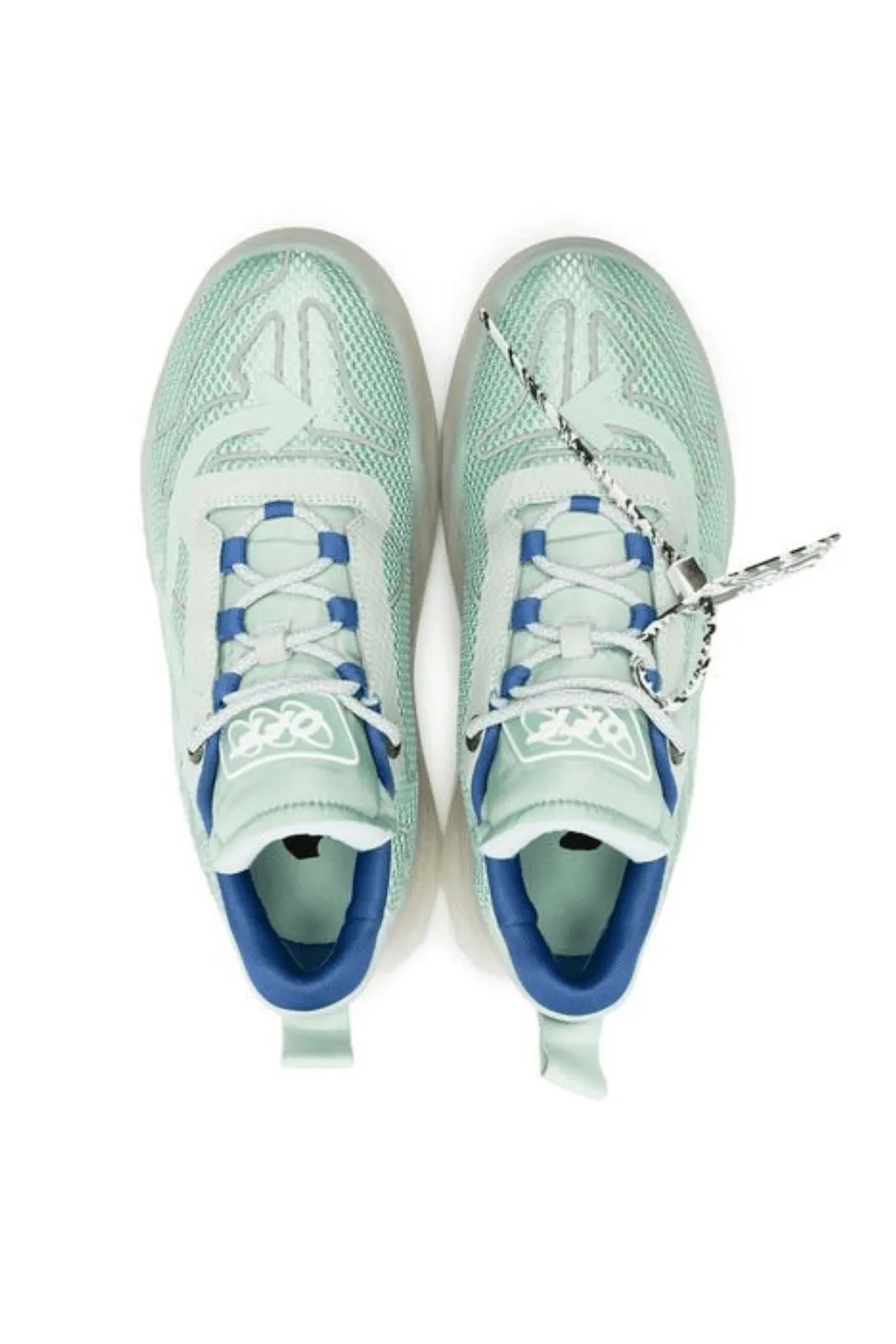 Off-White Green Odsy Mesh Low-Top Sneakers