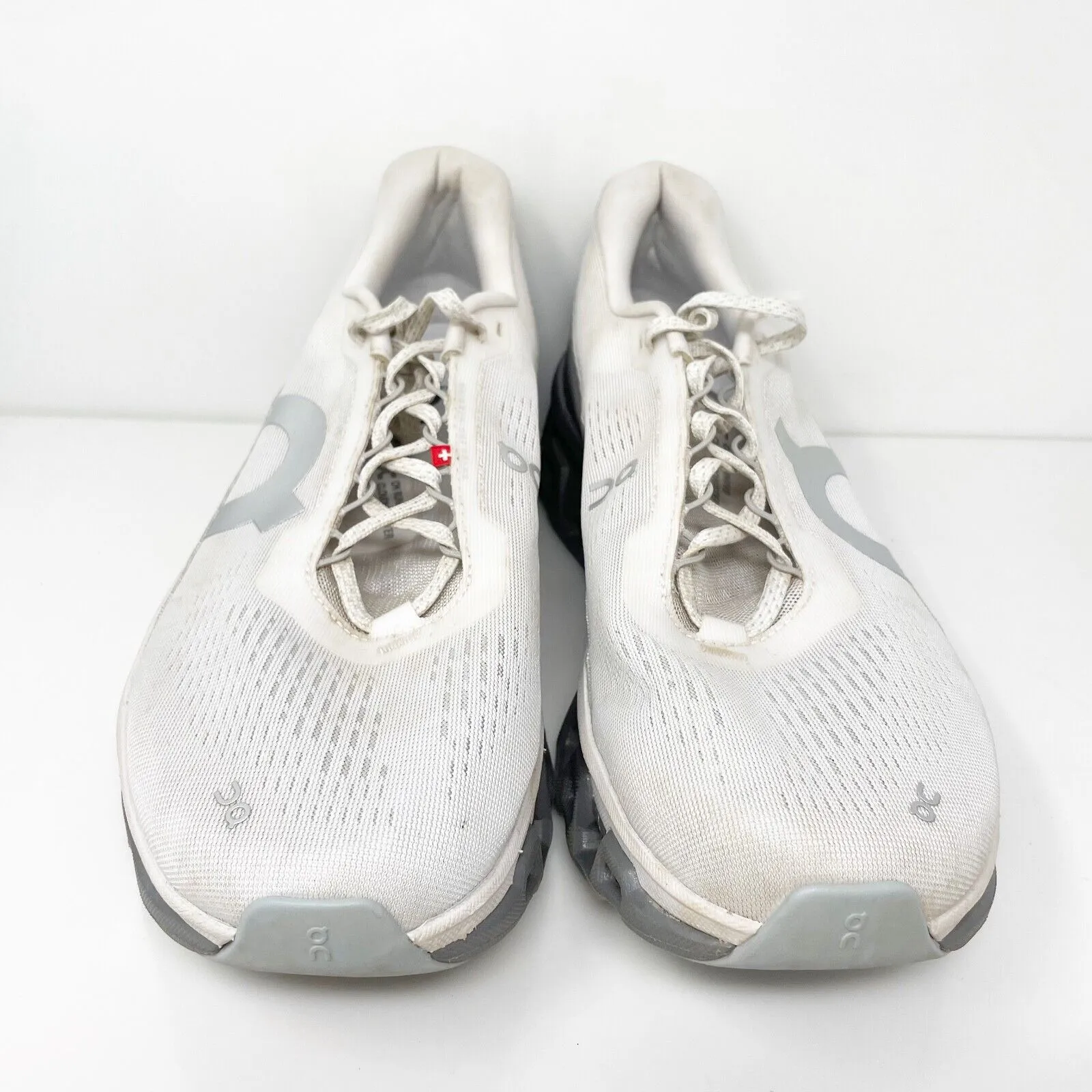 On Mens Cloudmonster 2 Gray Running Shoes Sneakers Size 11