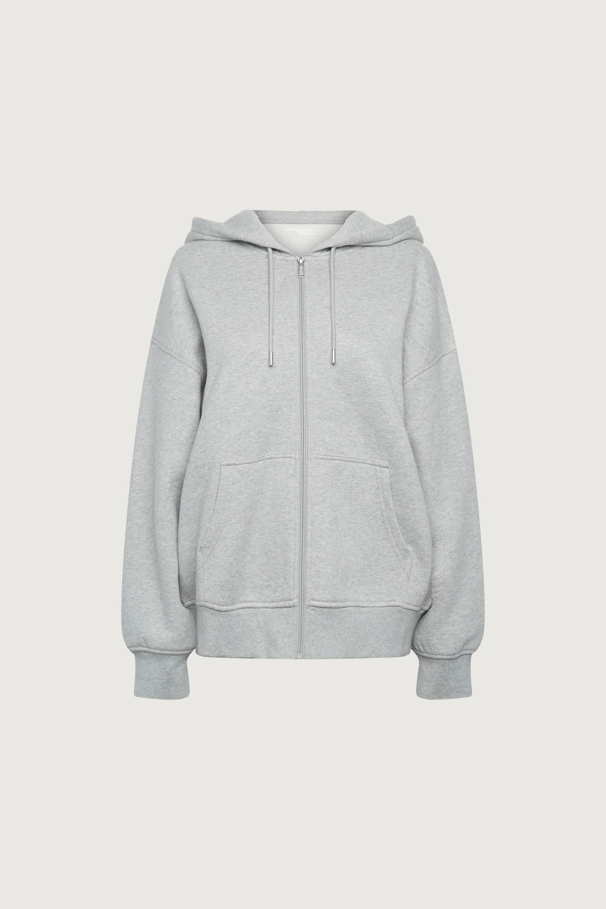 OVERSIZED ZIP-UP HOODIE