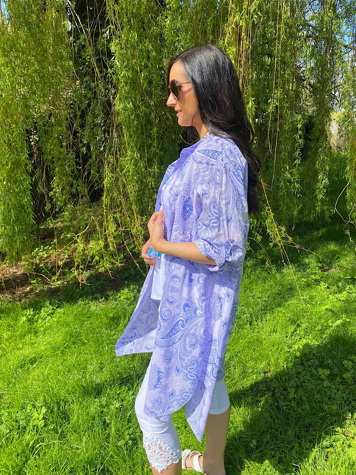 Paisley Shirt Dress Polly