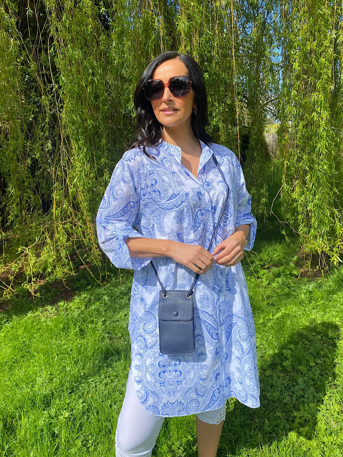 Paisley Shirt Dress Polly