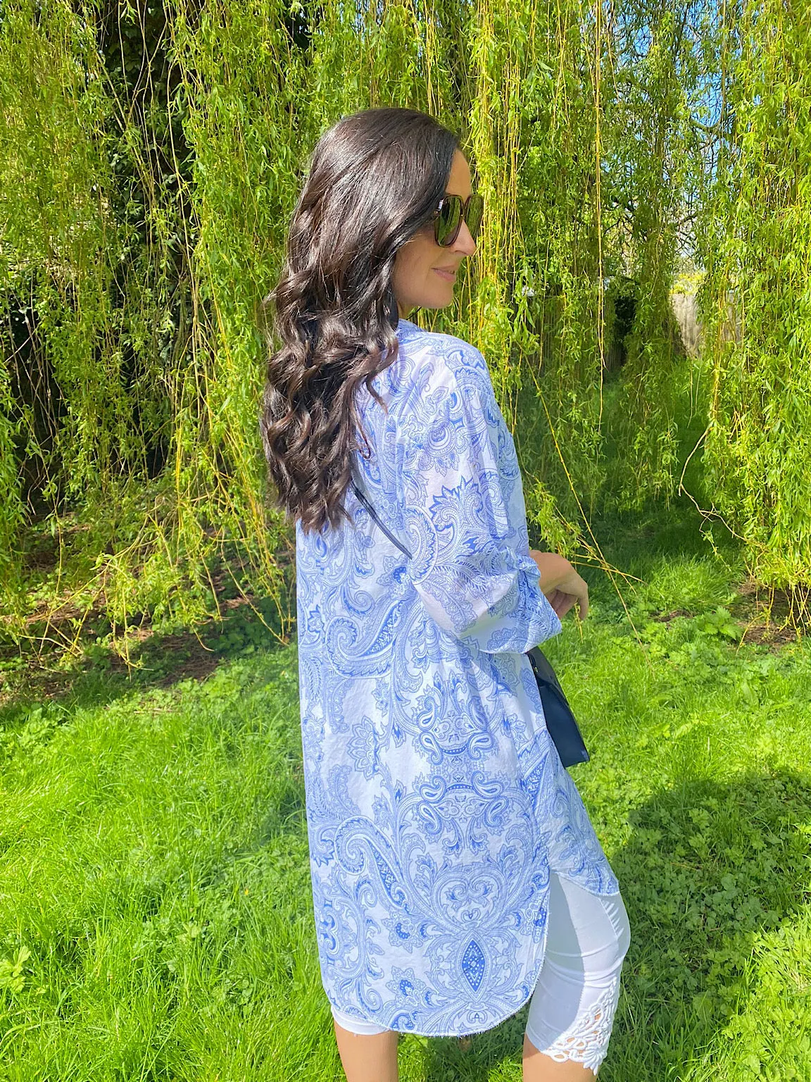 Paisley Shirt Dress Polly