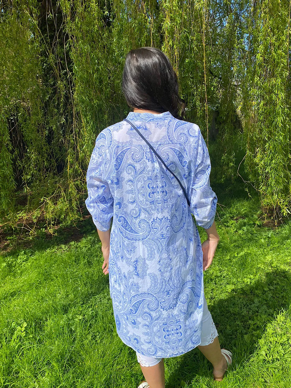 Paisley Shirt Dress Polly