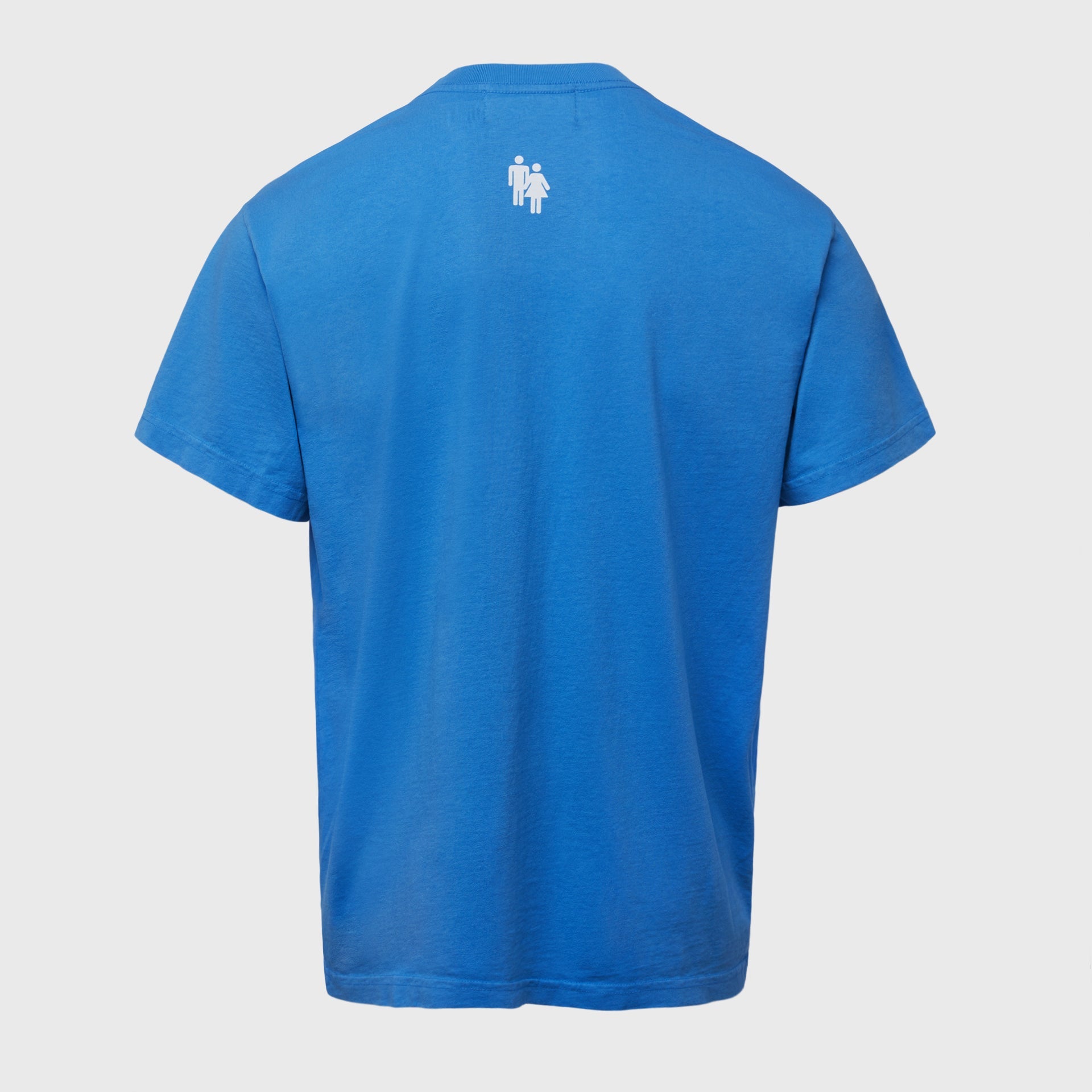 PAPER CUT TEE BLUE