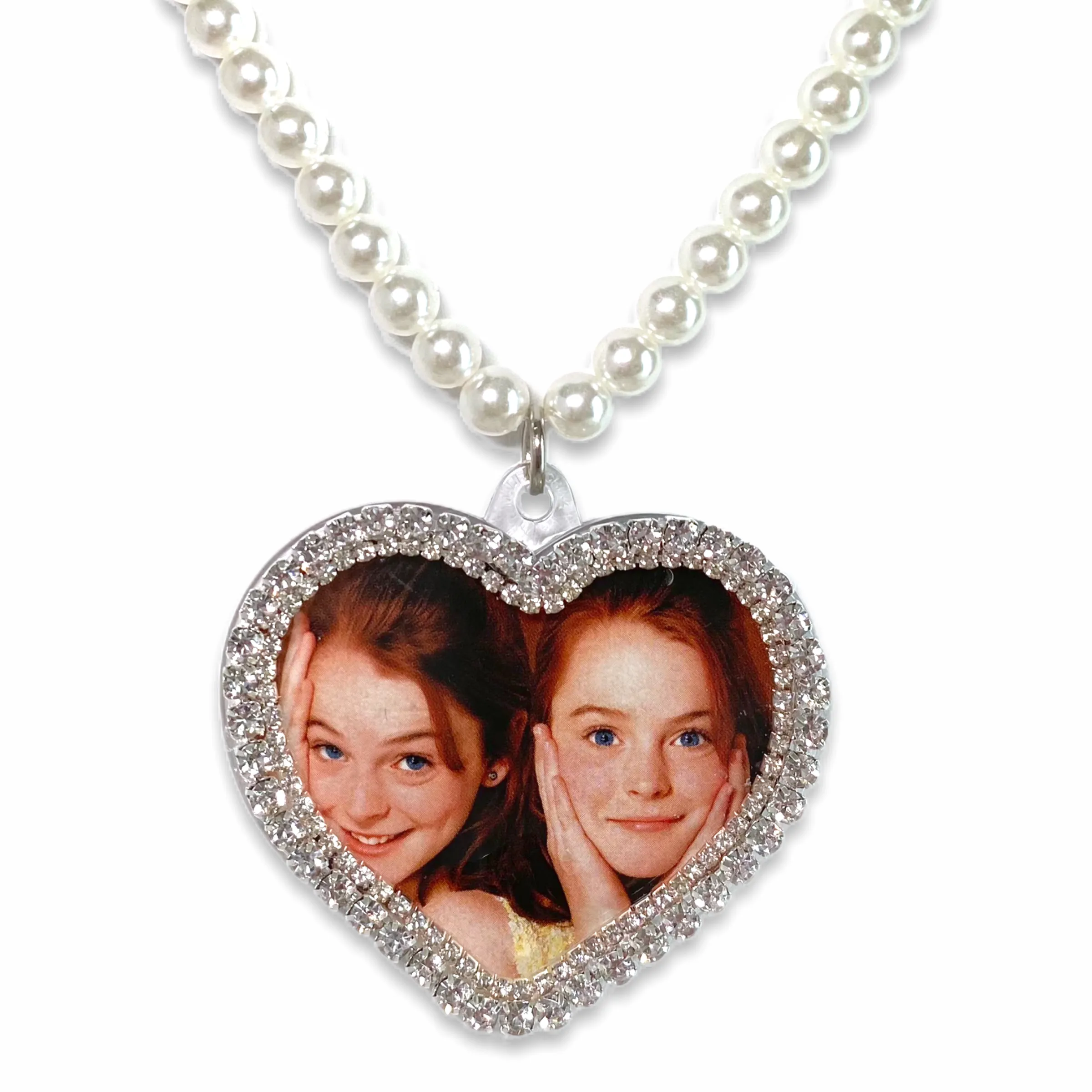 Parent Trap Lindsey Bedazzled Vintage Remix Necklace