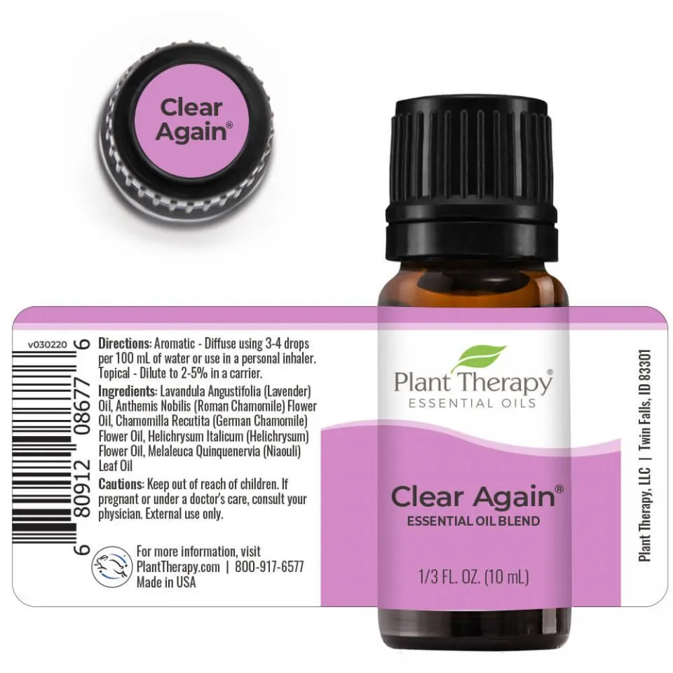 Plant Therapy Clear Again Essential Oil Blend