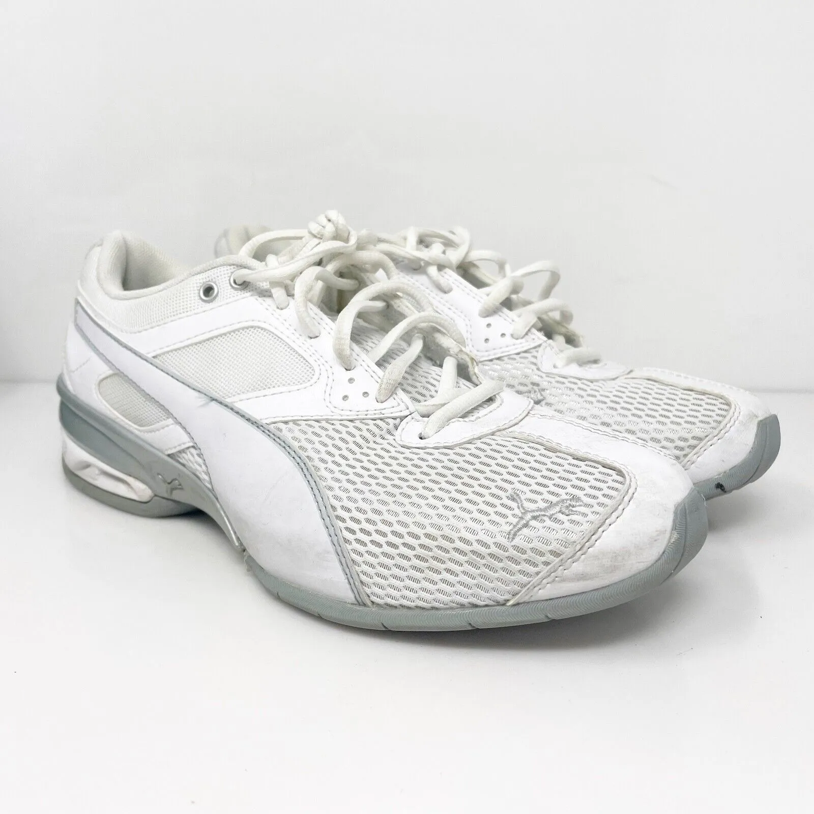 Puma Womens Tazon 6 193478-01 White Running Shoes Sneakers Size 9