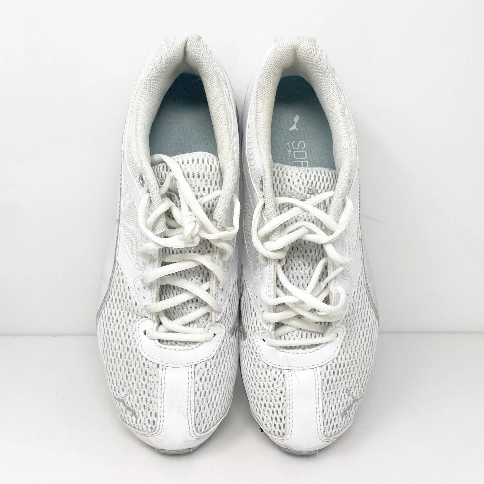 Puma Womens Tazon 6 193478-01 White Running Shoes Sneakers Size 9