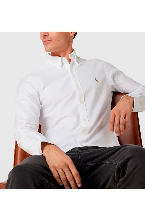 Ralph Lauren Oxford Custom Shirt White