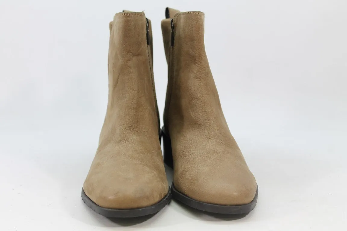 Reaction Kenneth Cole Salt Stretch Women's Taupe Boots 9M(ZAP12989)