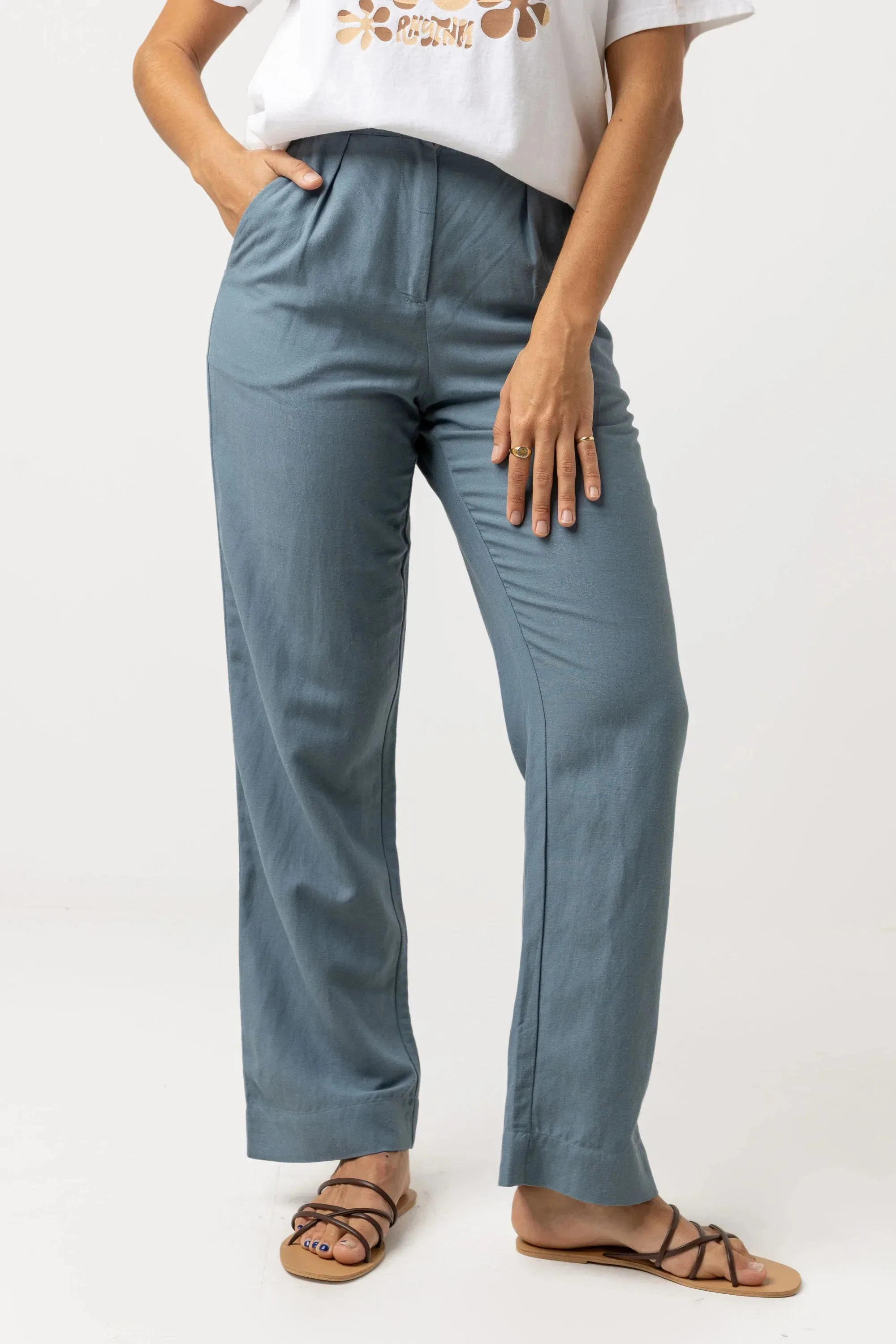 Retreat Pant Dusted Teal