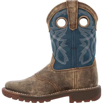 Rocky Little Kid's Legacy 32 Western Boot - Slate RKW0409C