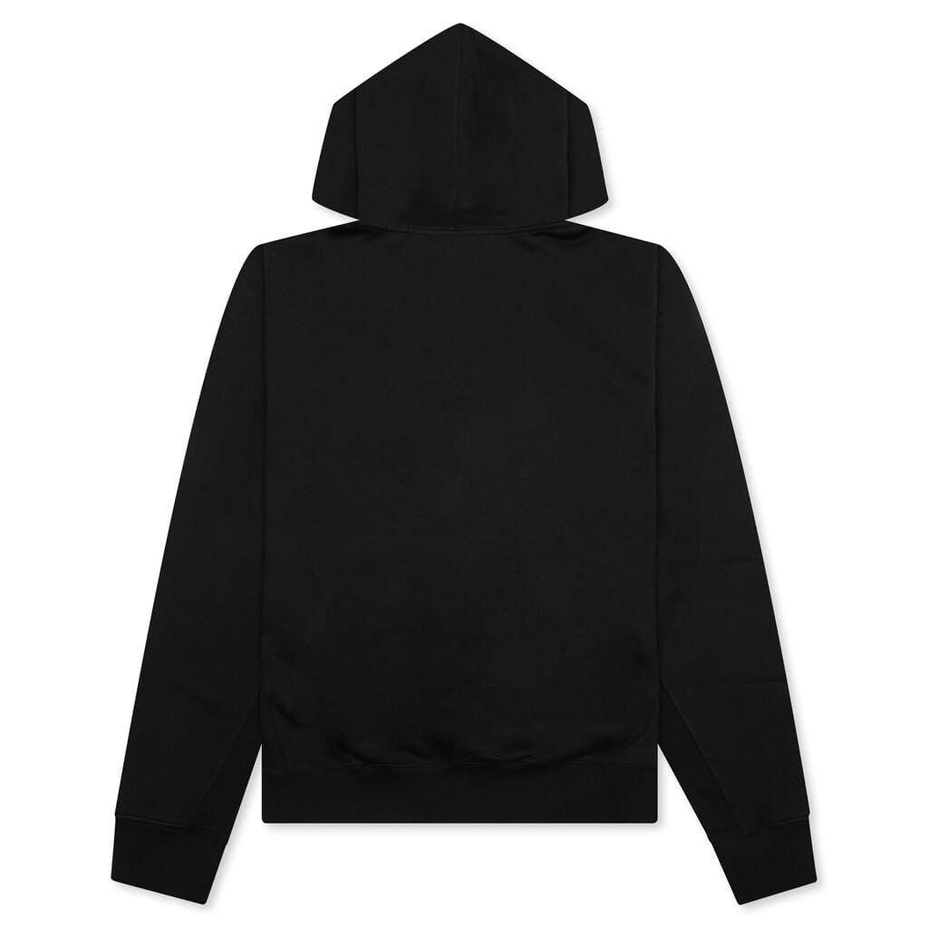 Scribble Logo Hoodie - Black