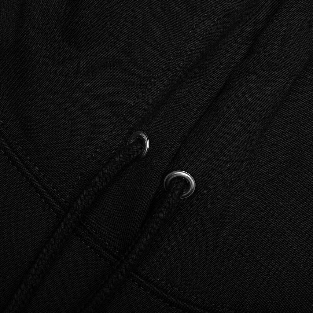 Scribble Logo Hoodie - Black