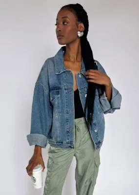 Sienna Denim Jacket - Blue Denim