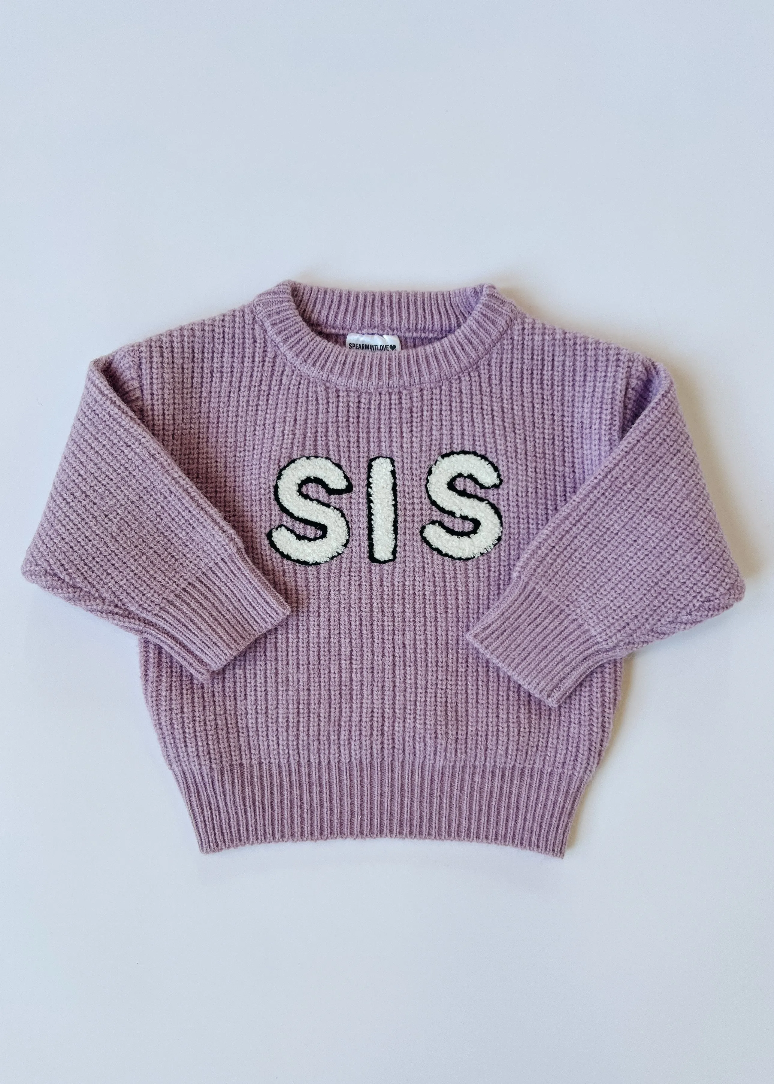 Sis Knit Sweater - Lavender