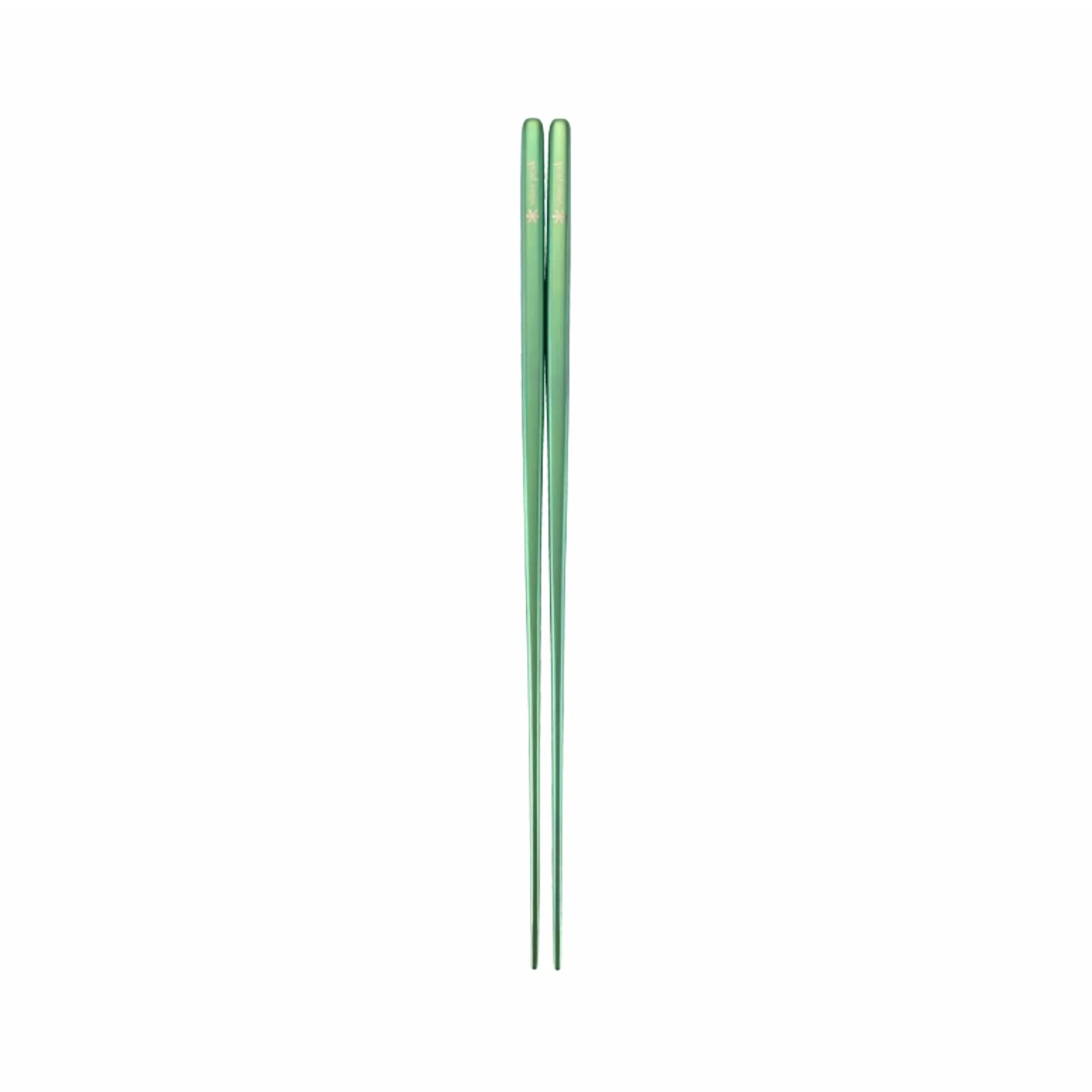 Snow Peak Anodized Titanium Chopsticks (Green)