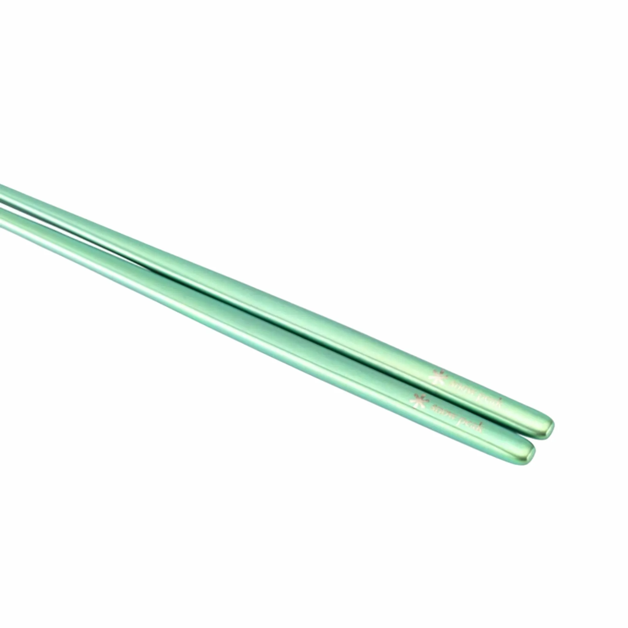 Snow Peak Anodized Titanium Chopsticks (Green)