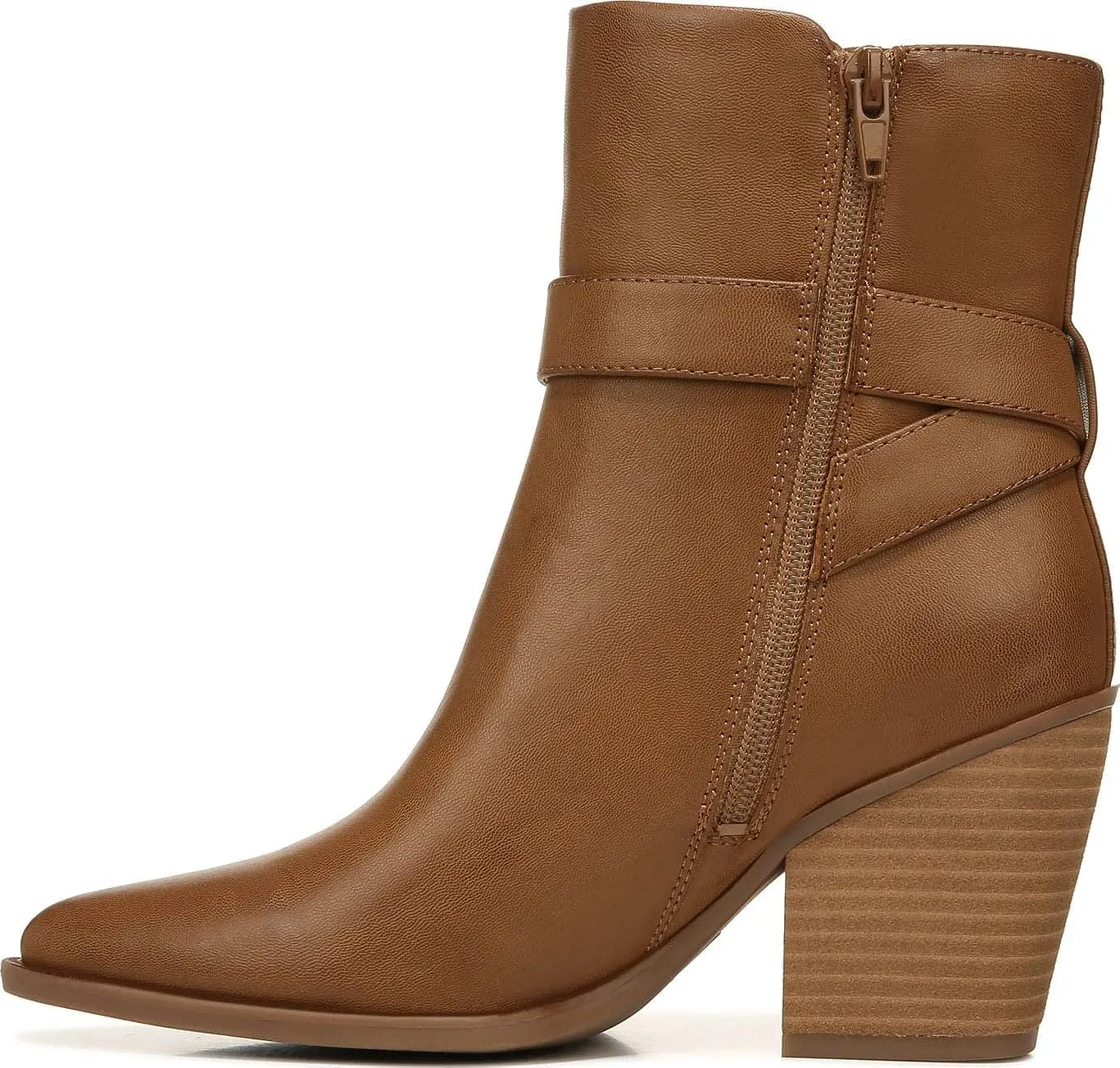 Soul by Naturalizer Women's Mocha Ankle Boots