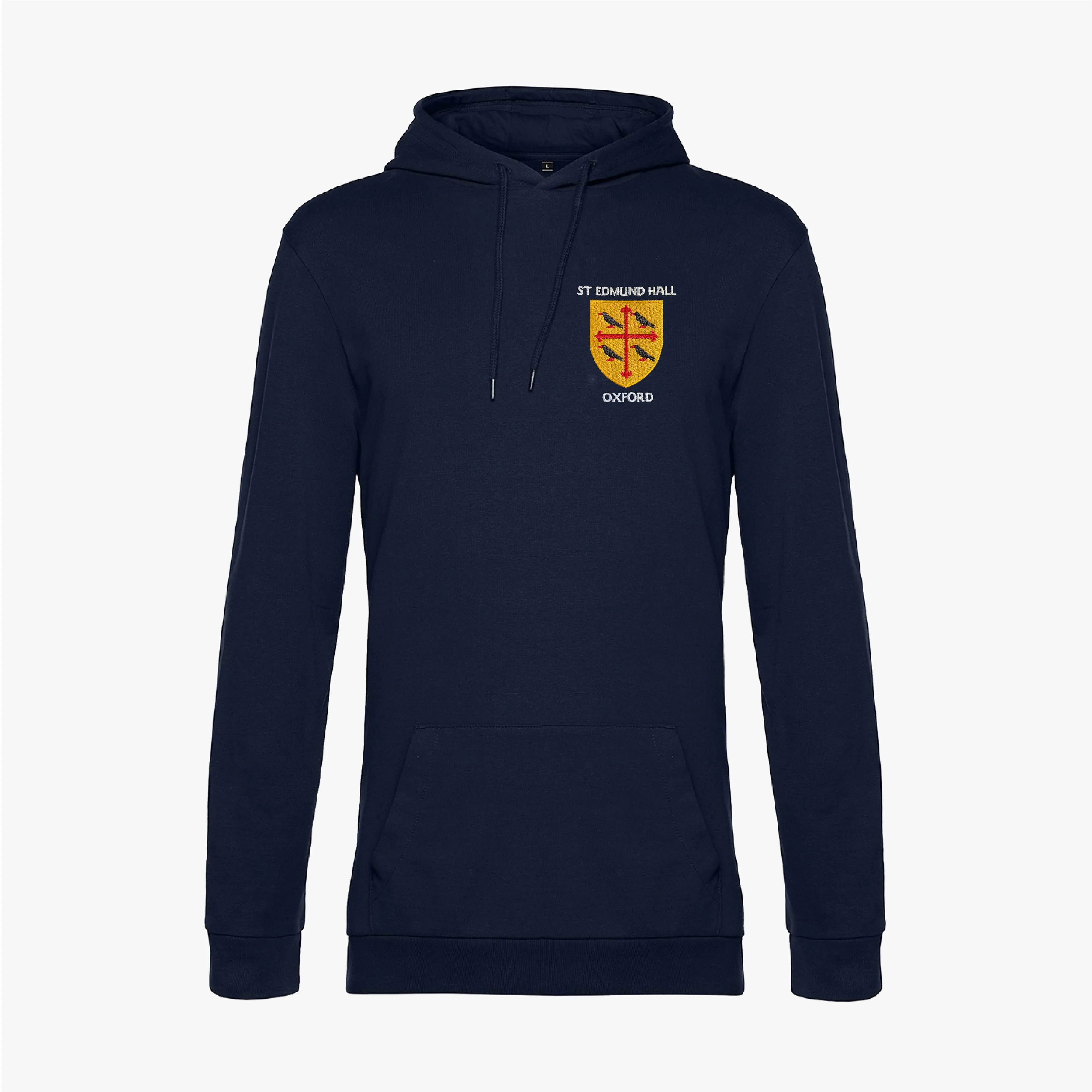 St Edmund Hall Men's Organic Embroidered Hoodie