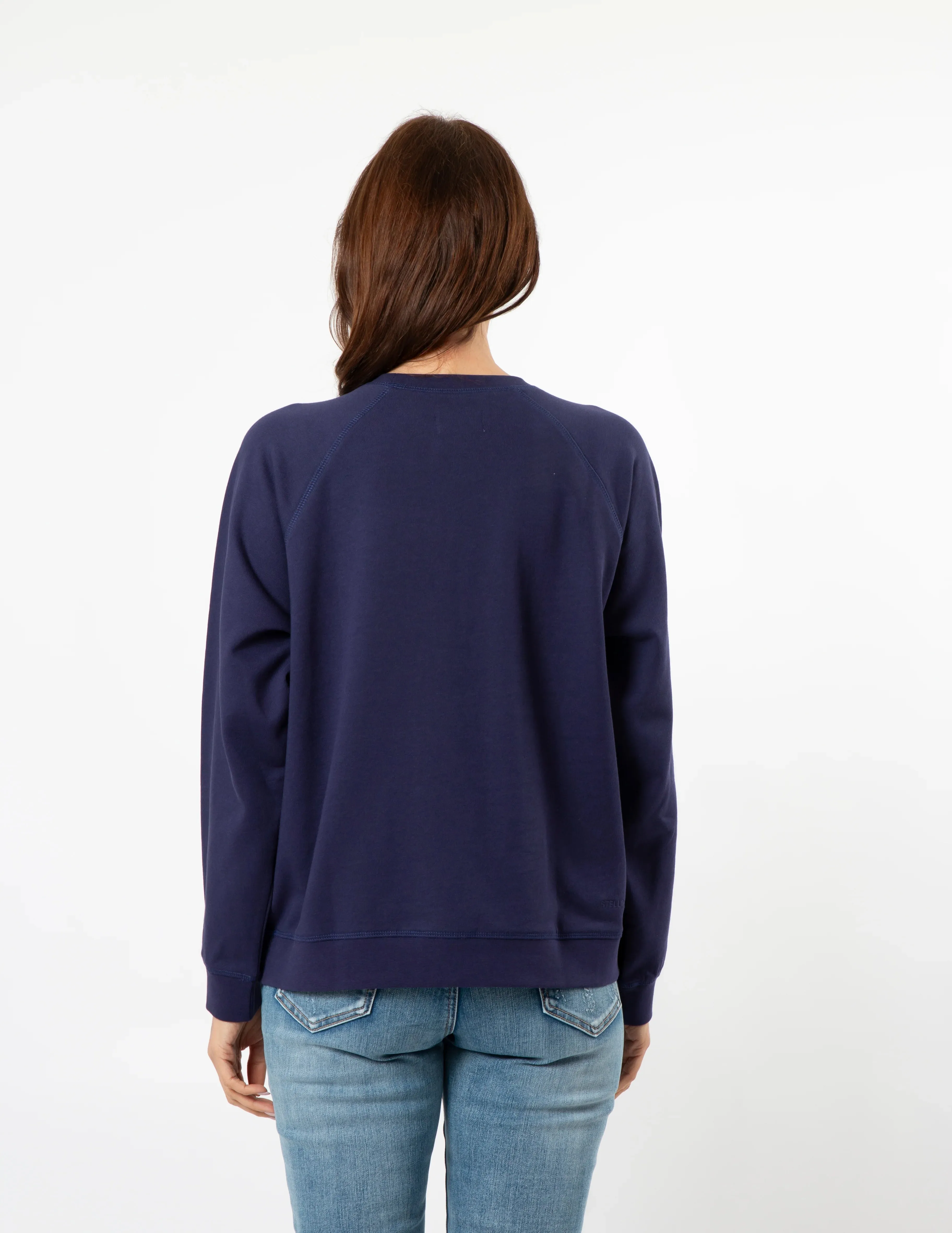 STELLA & GEMMA EVERYDAY SWEATER NAVY & GOLD