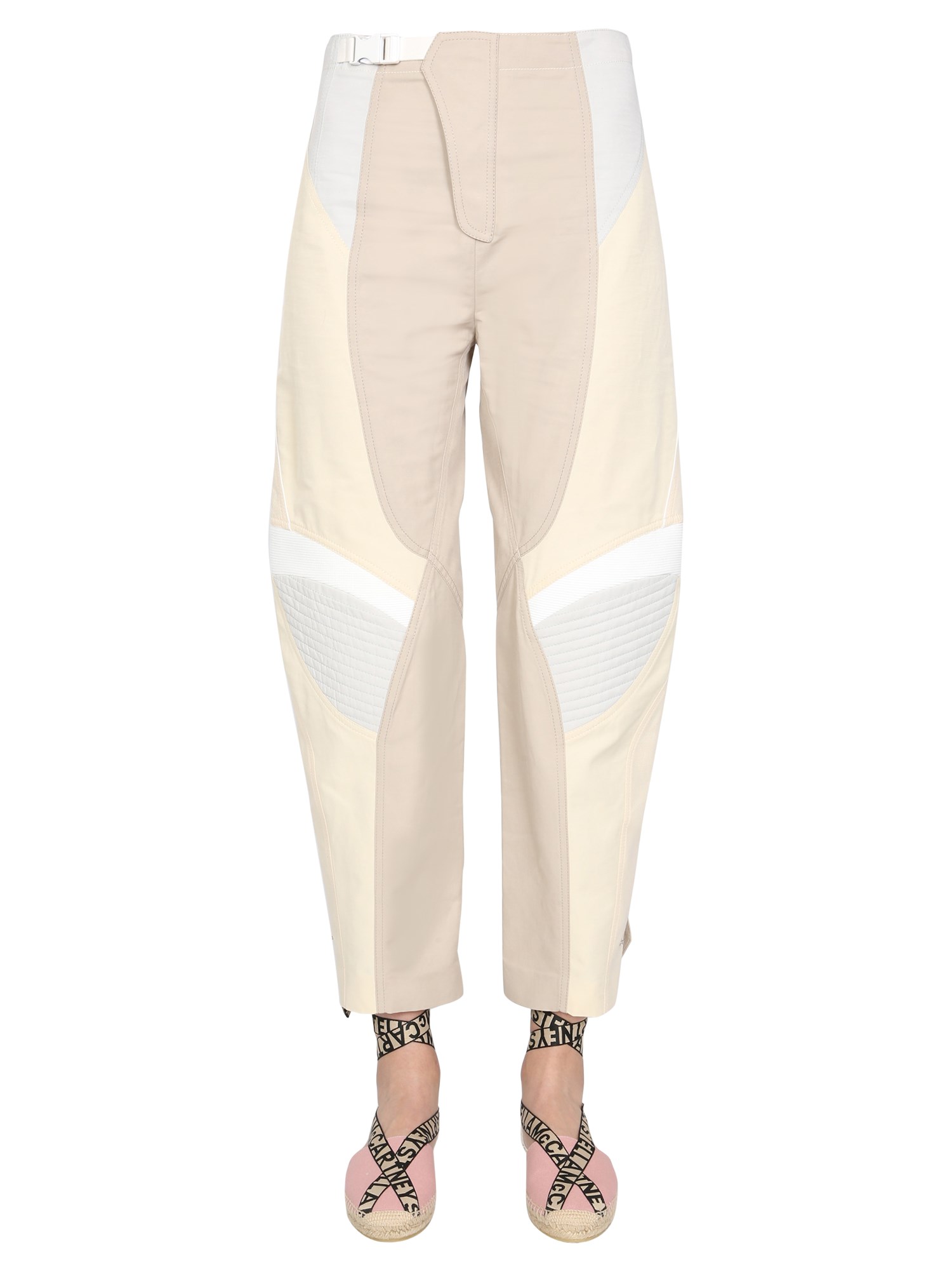 STELLA McCARTNEY    BROOKE MULTICOLORED COTTON BLEND PANTS